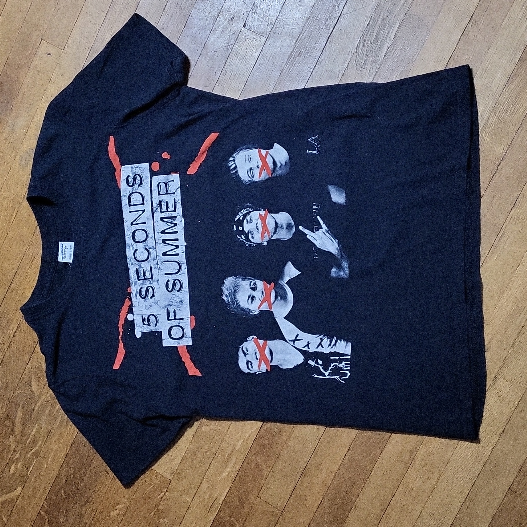5 Seconds Of Summer Tour Tee